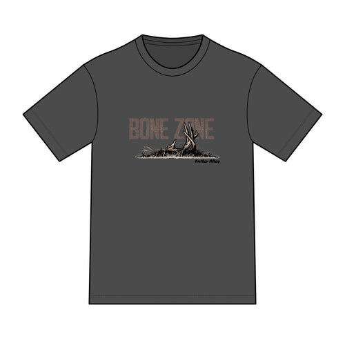 Bone Zone T-Shirt — Outdoor Hunting Skull Graphic Tee