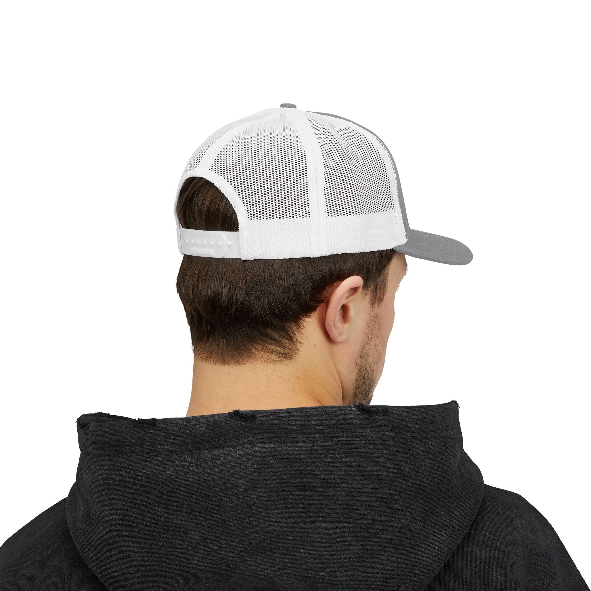 Antler Alley deer and mountain logo Snapback Cap | Trucker hat