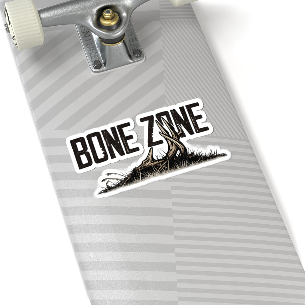 Bone Zone Sticker — Hunting Antler Graphic Kiss-Cut Sticker