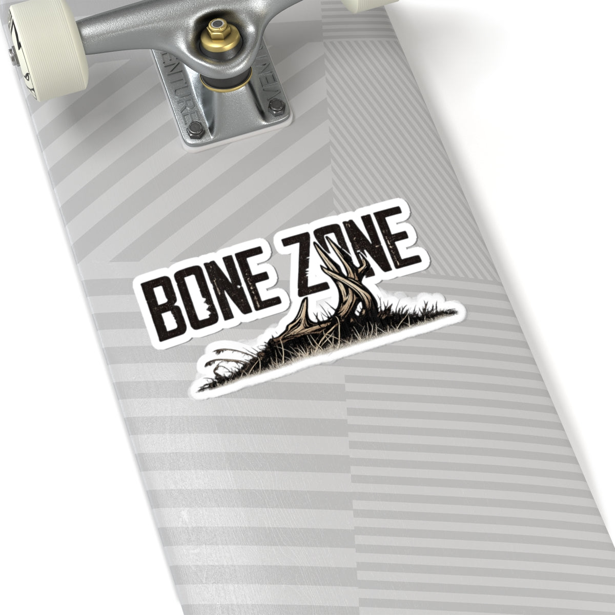 Bone Zone Sticker — Hunting Antler Graphic Kiss-Cut Sticker