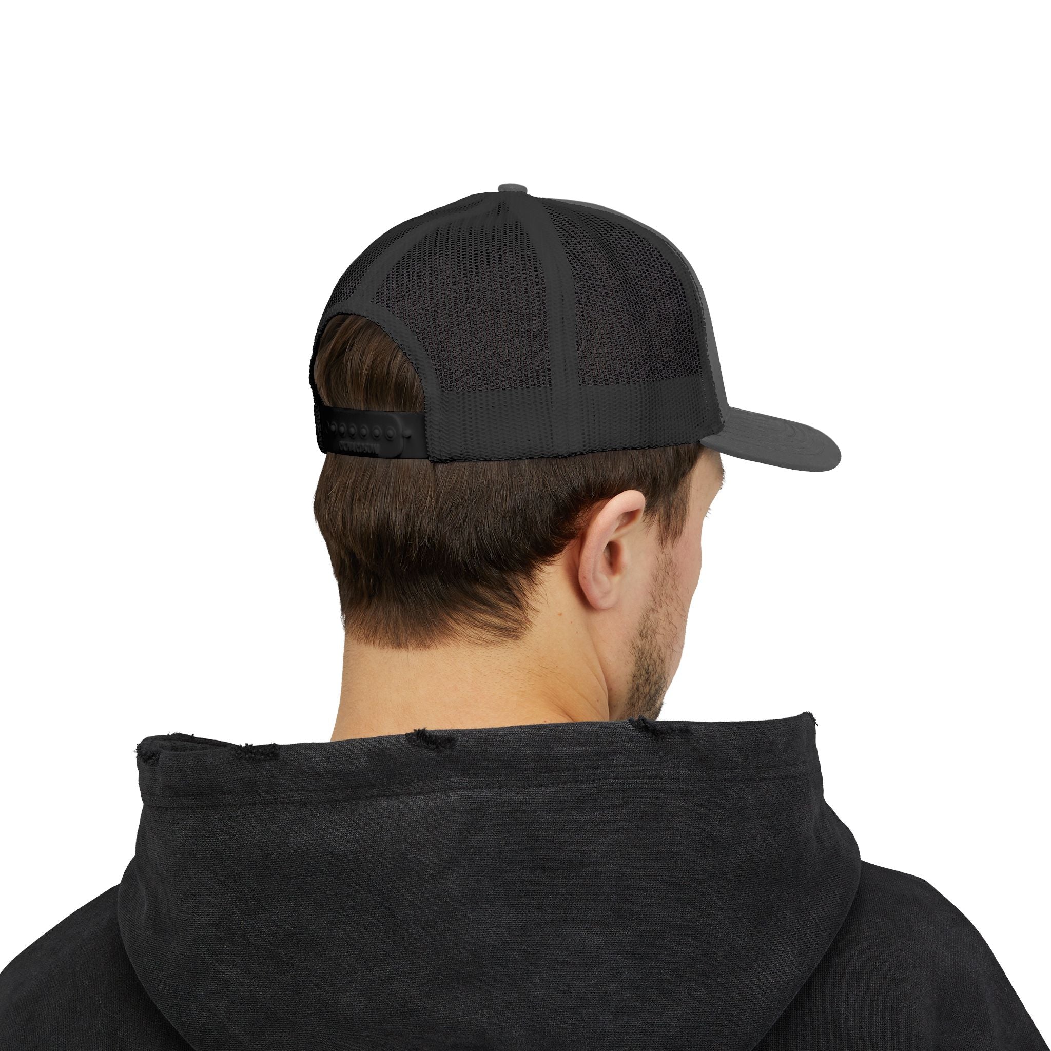 Antler Alley deer and mountain logo Snapback Cap | Trucker hat