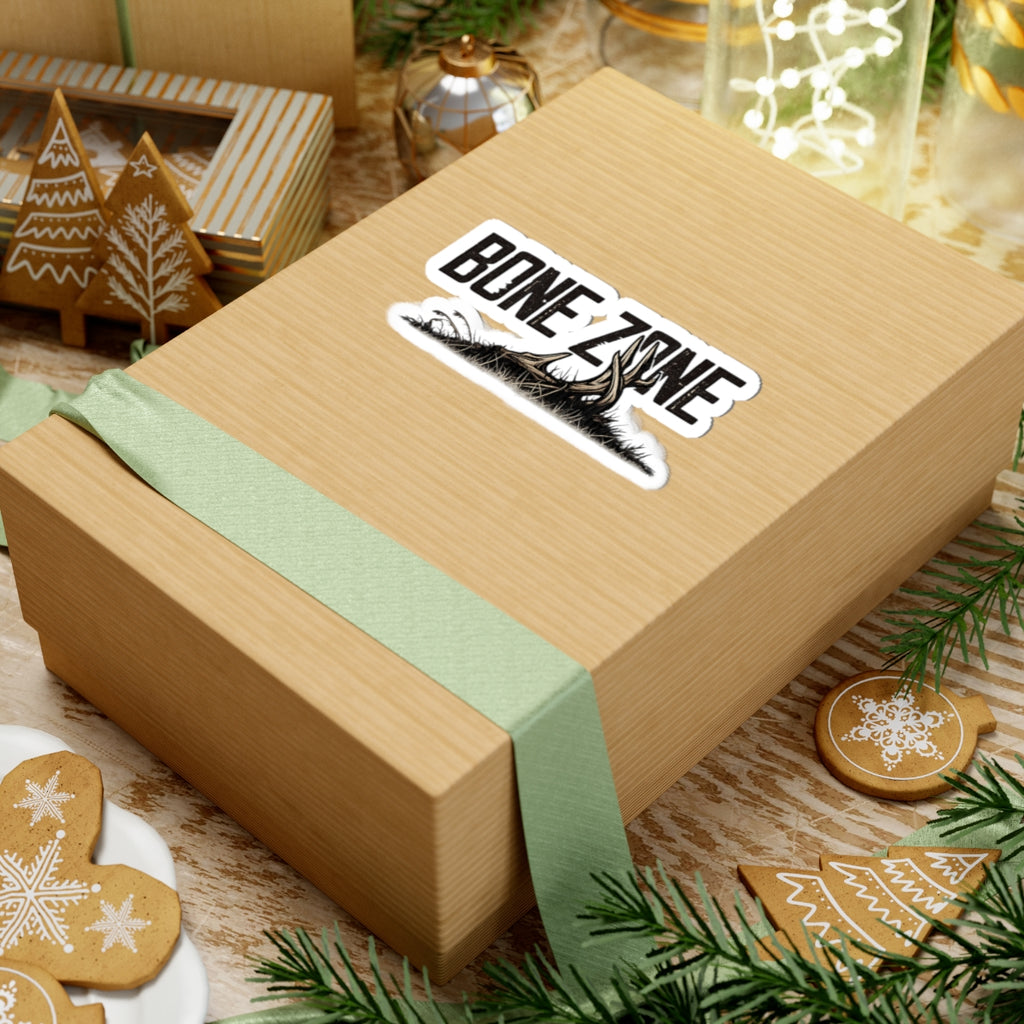 Bone Zone Sticker — Hunting Antler Graphic Kiss-Cut Sticker