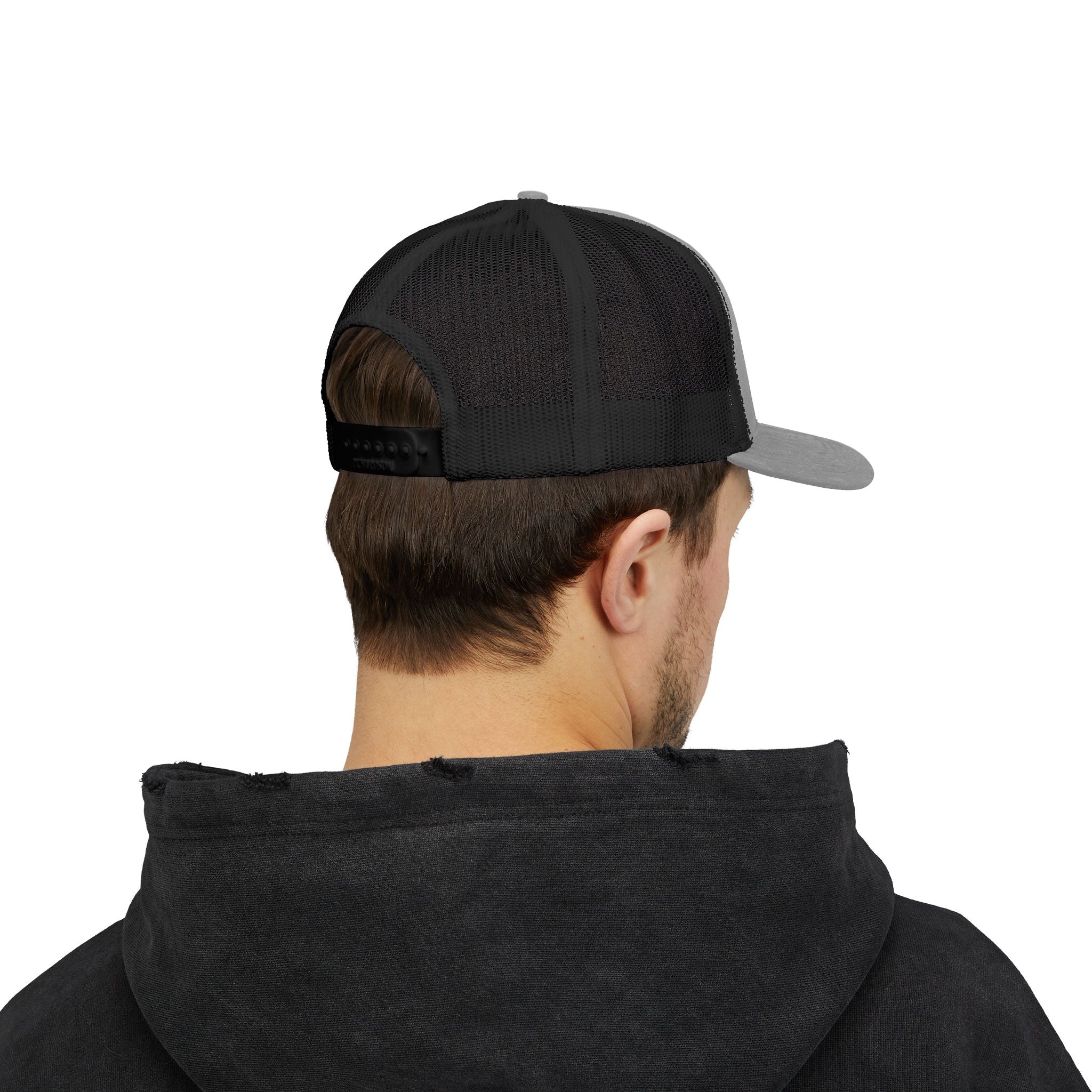 Antler Alley deer and mountain logo Snapback Cap | Trucker hat