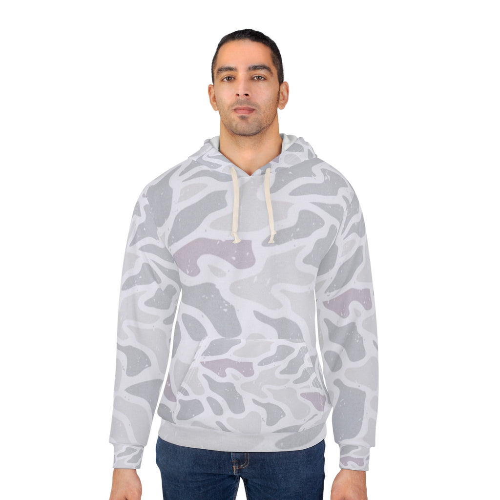 Deer Camouflage Hoodie – Vintage Buck Graphic All-Over Print Pullover