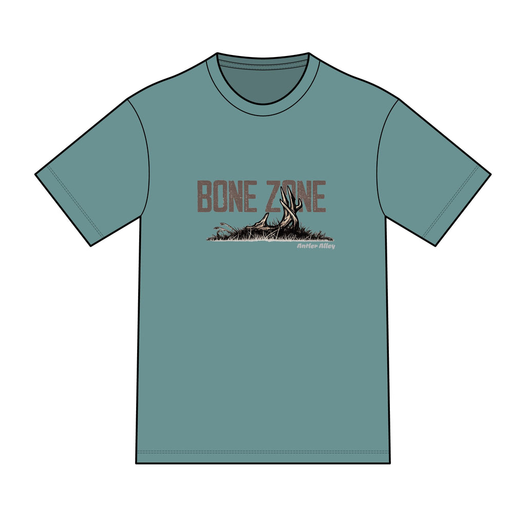 Bone Zone T-Shirt — Outdoor Hunting Skull Graphic Tee