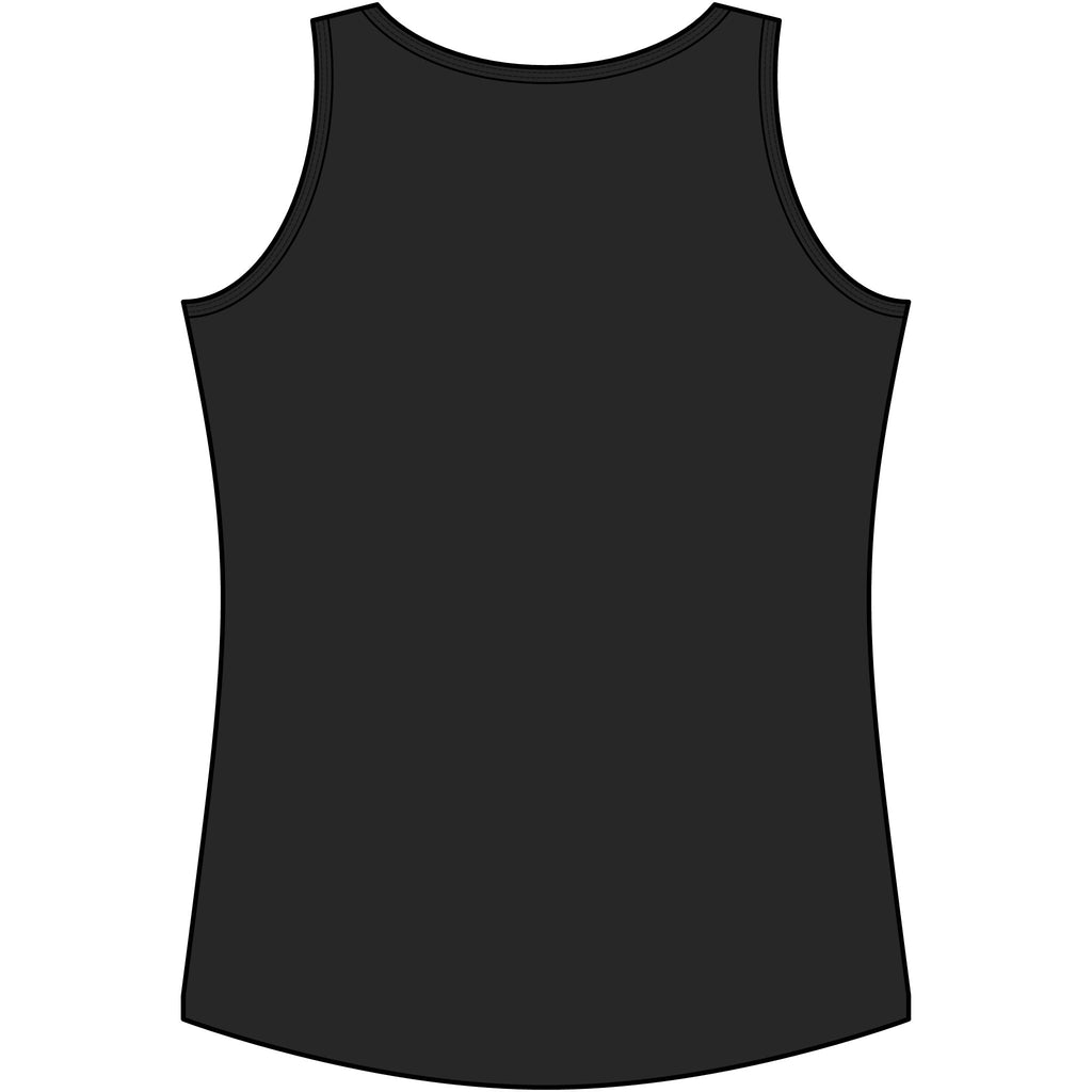 Women's Performance Tank Top - American Flag Mountain 'Antler Alley' Graphic