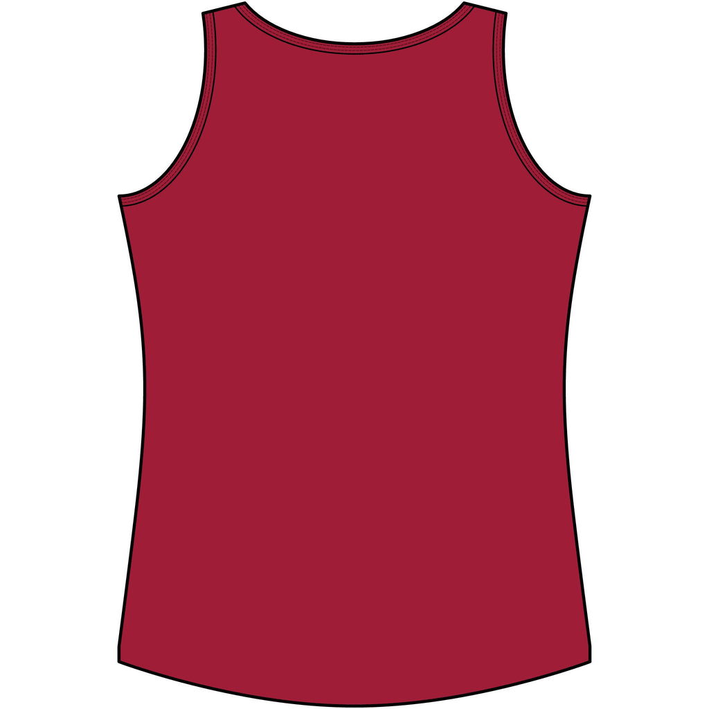 Women's Performance Tank Top - American Flag Mountain 'Antler Alley' Graphic