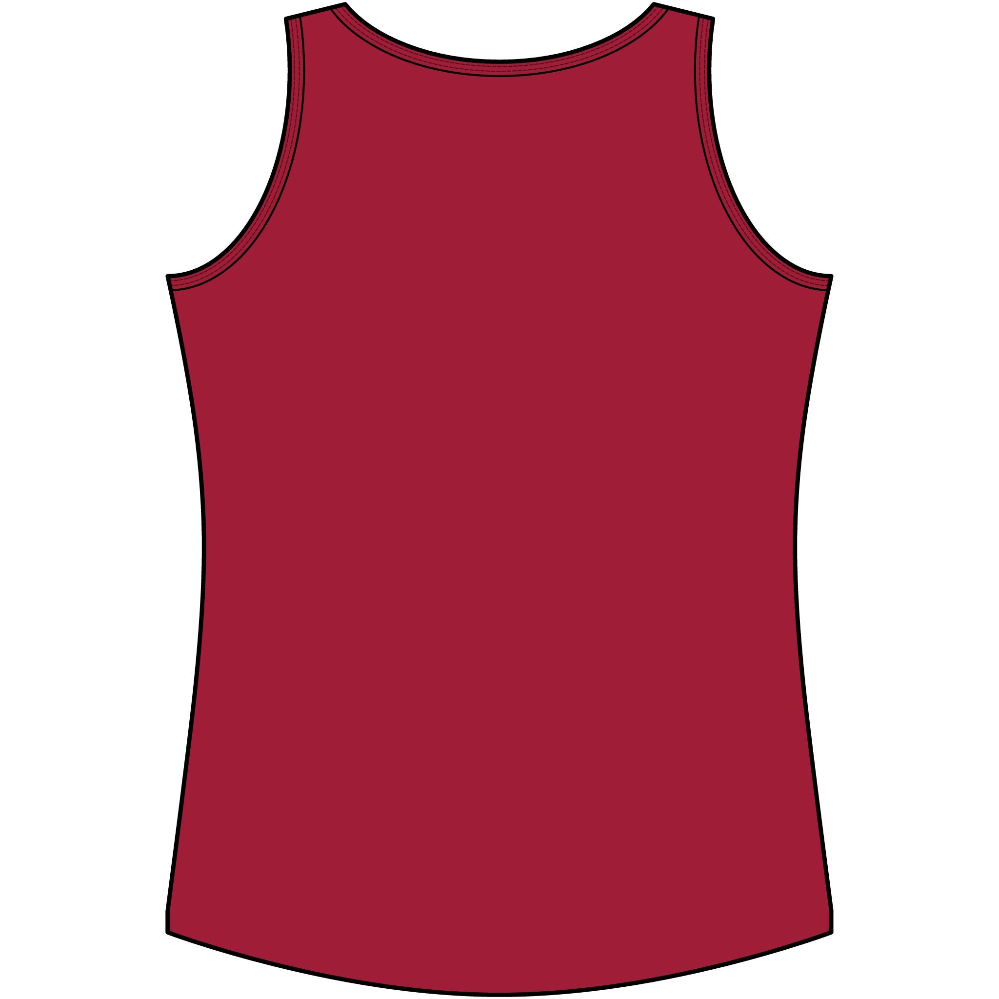 Women's Performance Tank Top - American Flag Mountain 'Antler Alley' Graphic