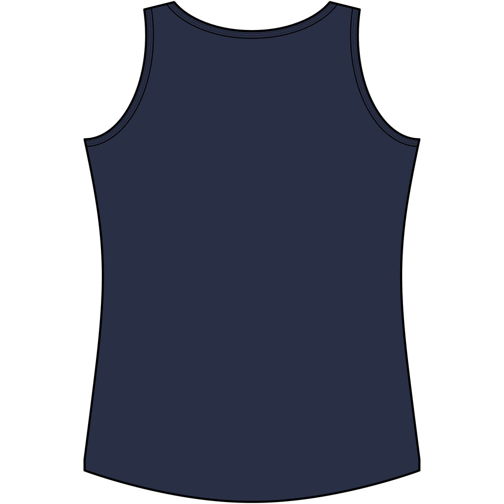 Women's Performance Tank Top - American Flag Mountain 'Antler Alley' Graphic