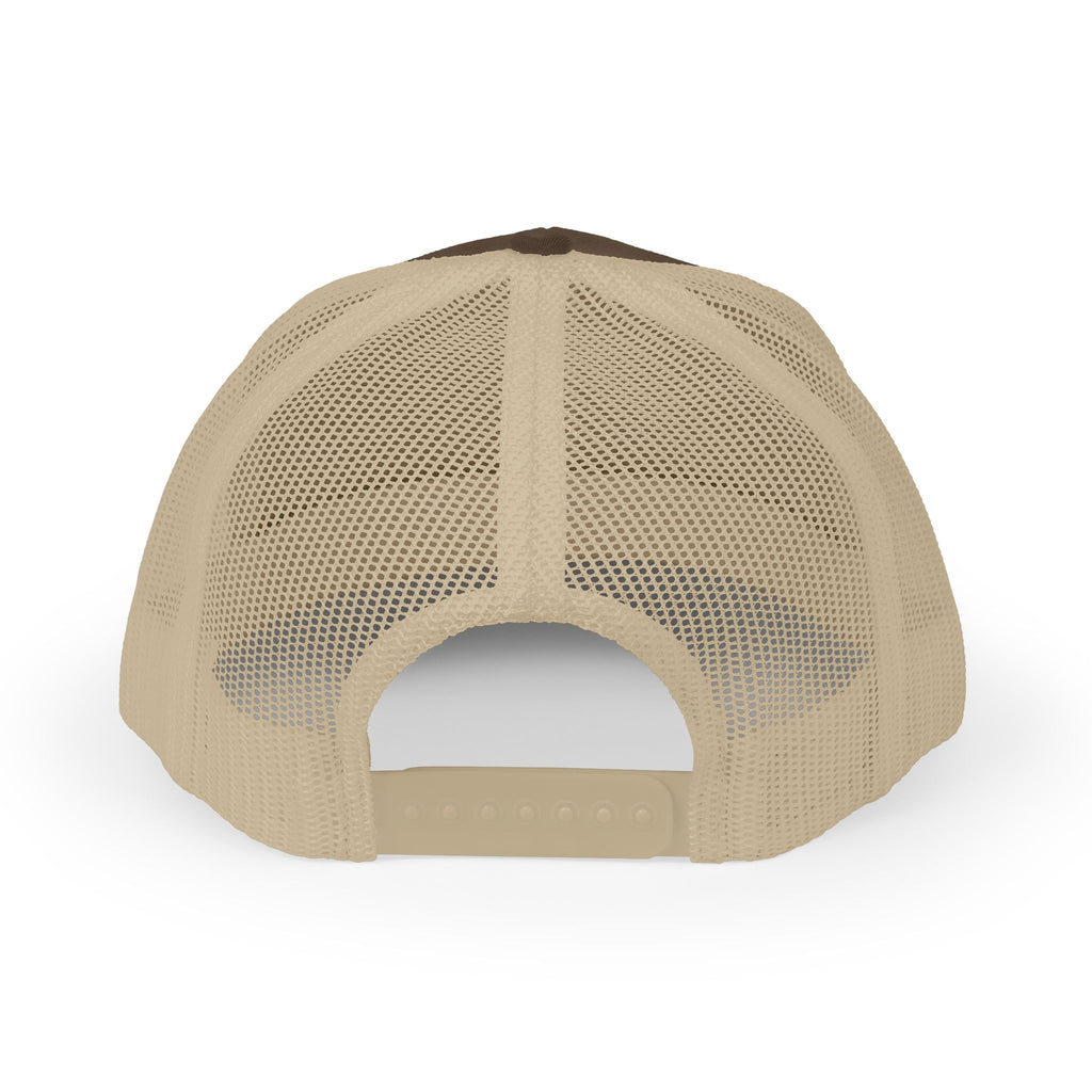 Antler Alley deer and mountain logo Snapback Cap | Trucker hat