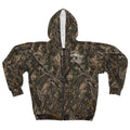 Camo Zip Hoodie — Realtree-Style Full-Zip Hooded Jacket