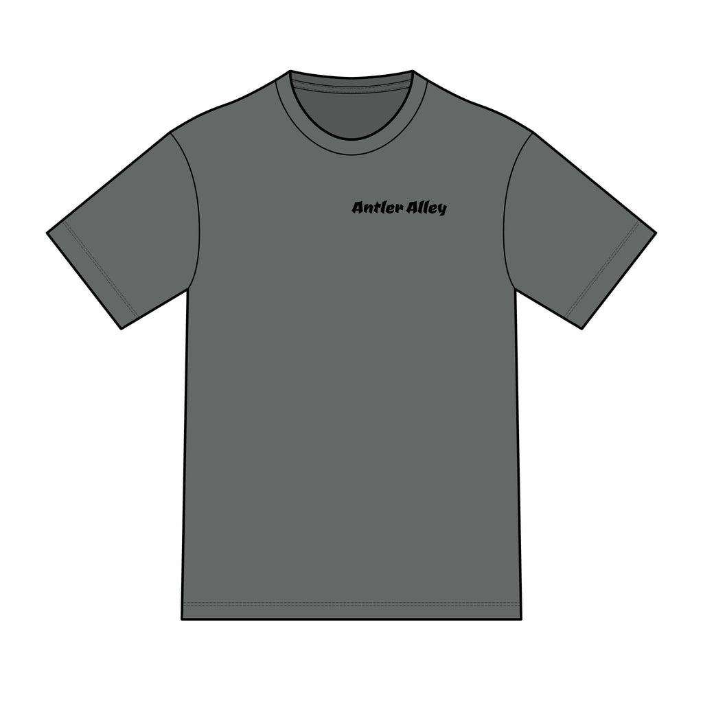 Antler Alley American Flag Tee - Men's Hunting Graphic T-Shirt