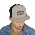 Mountains Embroidered Trucker Cap | Outdoor Hiking Patch