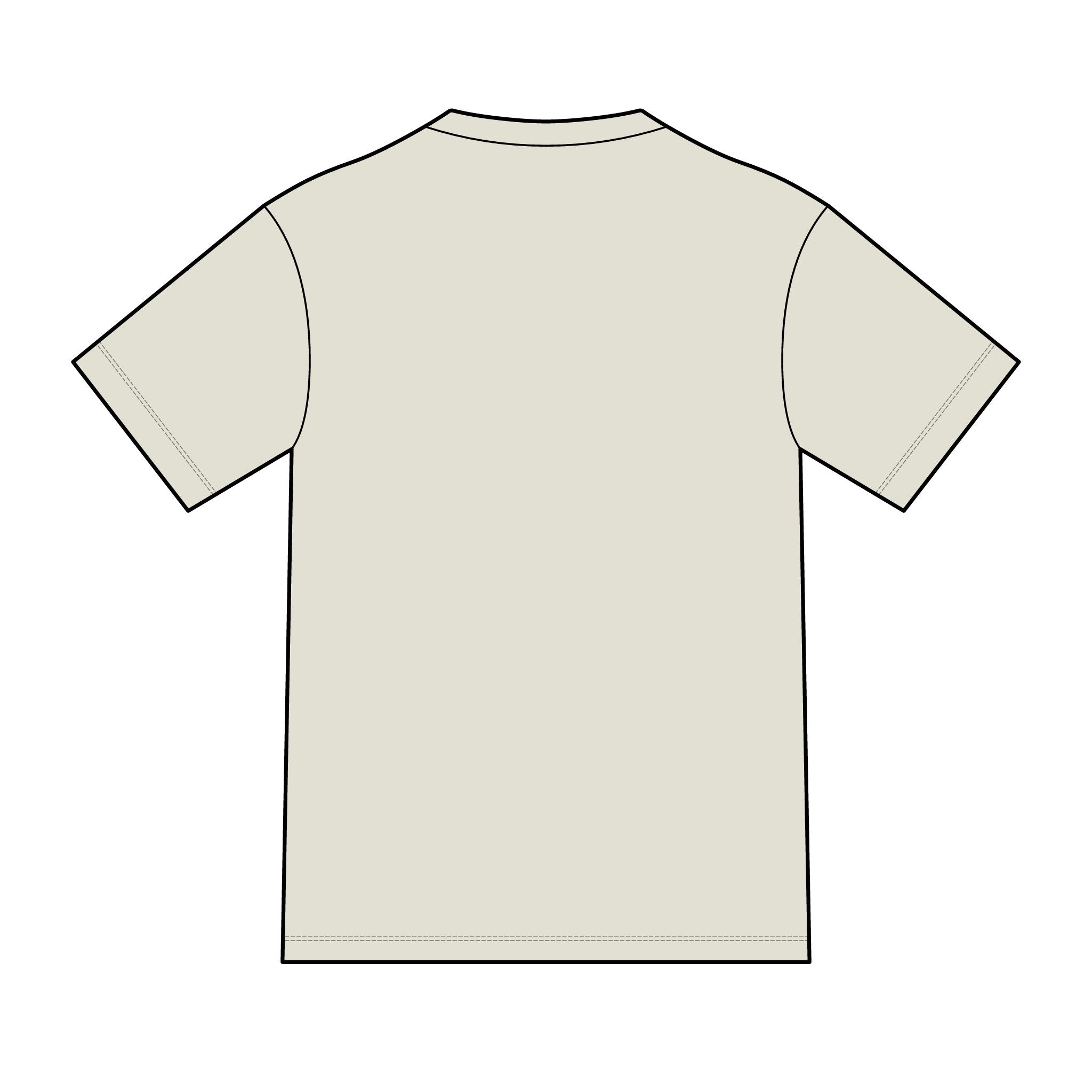 Fresh Brown shed antler T-Shirt — Sunset Beach Graphic Tee