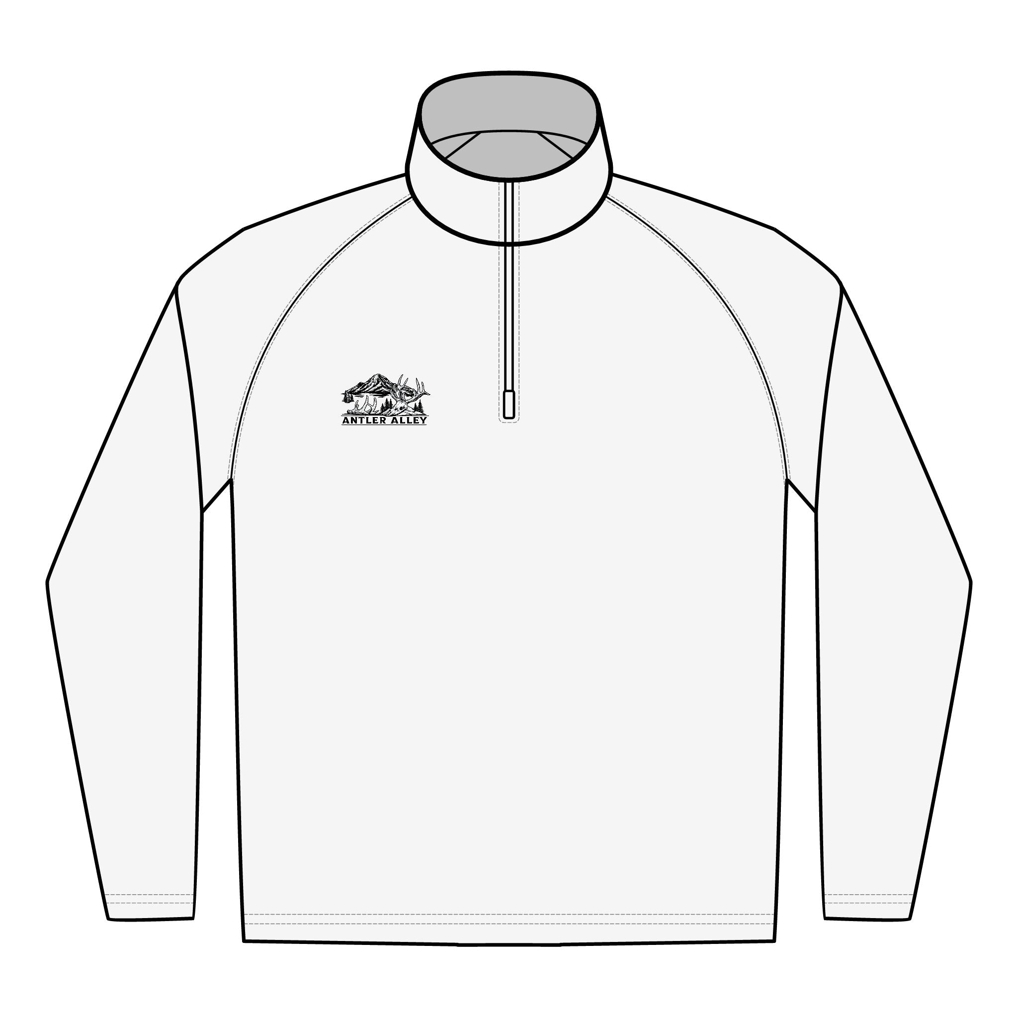 Embroidered Quarter-Zip Pullover — Men’s Sport-Wick Stretch