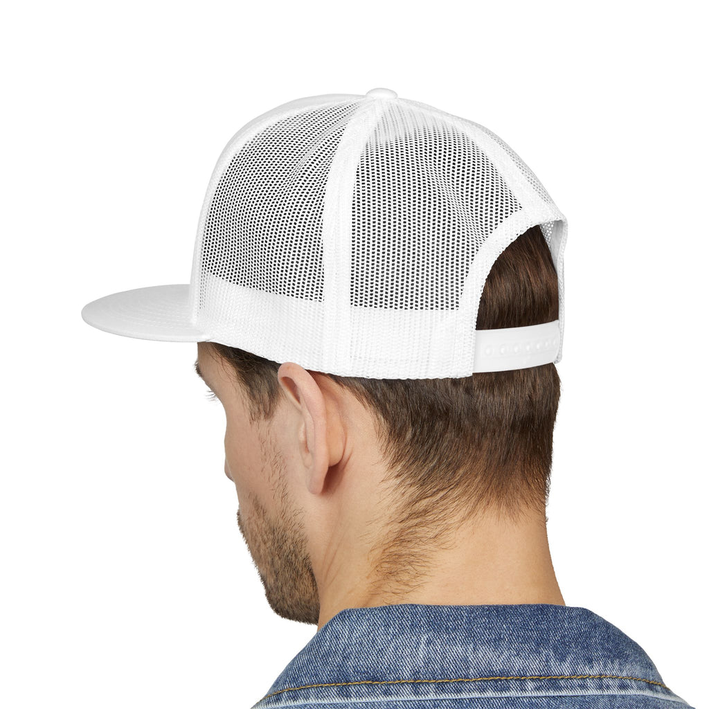 Mountains Embroidered Trucker Cap | Outdoor Hiking Patch